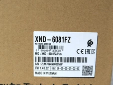 Wisenet XND-6081FZ 2MP PTZ H.265 Network Surveillance Camera SEALED [CTCNC]