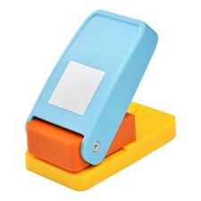 Square Punch 5/8 inch Craft Lever Punch Handmade Paper Punch for Crafting Scr...
