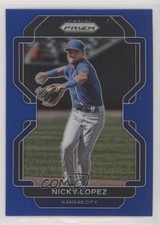 2022 Panini Prizm Tier II Blue Prizm Nicholas Lopez Nicky Lopez #129 0s1o