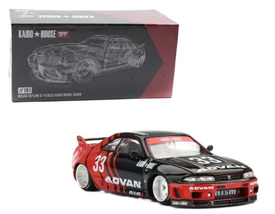 #ad Kaido House x Mini GT 1:64 Nissan Skyline GT R R33 Kaido Works ADVAN KHMG191 $27.49