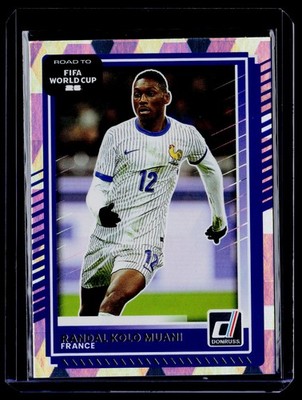 2025-26 Donruss Road to FIFA World Cup #146 Randal Kolo Muani Diamond S11