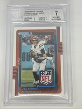 2025 Donruss Threads Laundry Tag NFL Shield 1/1 Joe Burrow