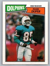1987 Topps #236 Mark Duper