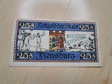 Notgeld Flensburg Inflationsgeld Notgeldschein Deutschland Hyperinflation