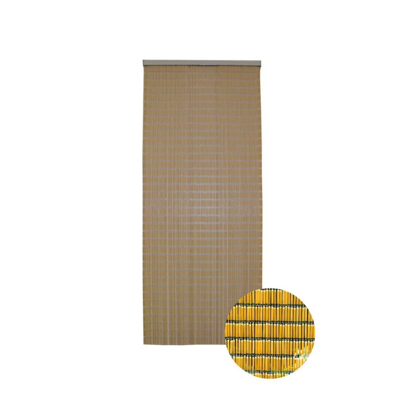 Rideau portière anti-insectes Tube CONFORTEX beige pour aérer la maison en été 90x210 cm