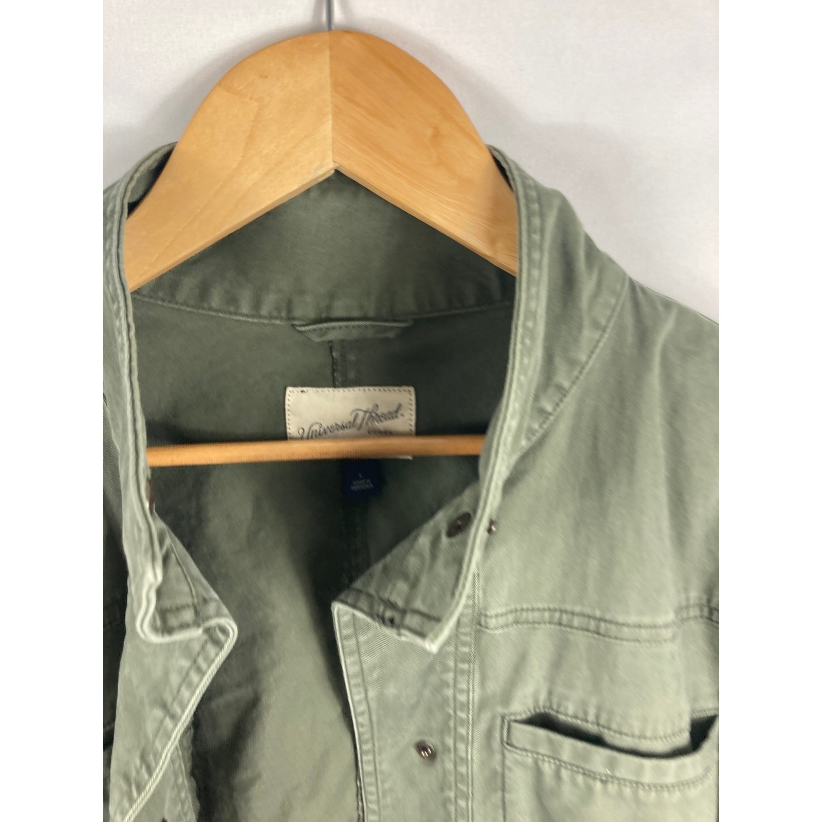 Universal Thread Green Cargo Jacket Size Large - image 3