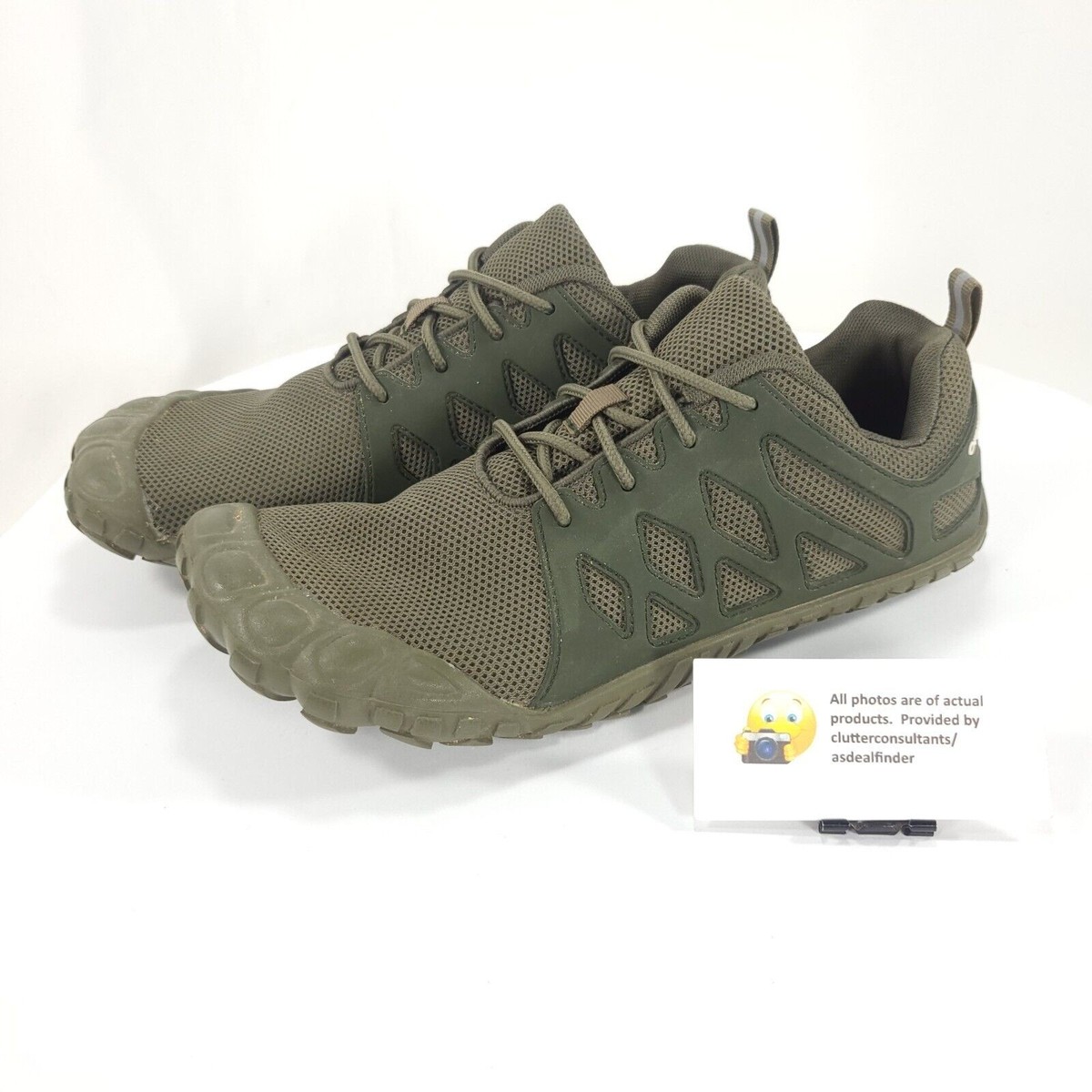 Oranginer Barefoot Minimalist Outdoor Hiking Shoe Mens Size 10