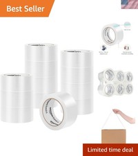 36-Pack Clear Packaging Tape for Shipping, Moving  Storing - 1.88" x 54.6 yds