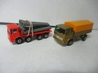 Matchbox Lesney Superfast SF10 Pipe Truck & SF1 Mercedes Truck, loose