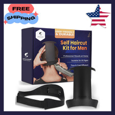 Self Haircut Kit for Men | 2Pcs Selfcut Guide for Men: Neckline Shaving Template