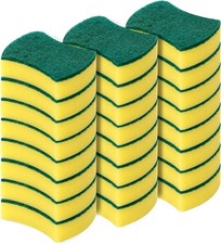Scrub Scrubbing Sponges Kitchen Cleaning Non-Scratch Dish 2 side wholesale lot