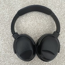 Black Wireless Bluetooth Noise Cancelling Over Ear Headphones