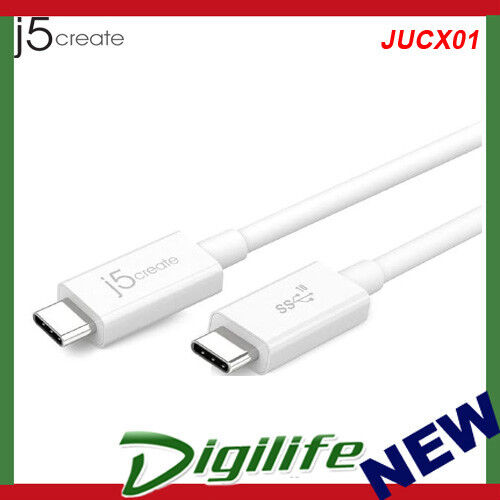 J5create JUCX01 USB-C to USB-C 70cm cable - Picture 1 of 1