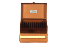 Argus Ambassador 8MM Film Storage Box Double Hinged Steel Film Case