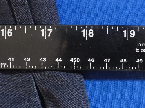 DSCP USN NAVY DARK BLUE MENS UNIFORM UTILITY WORK PANTS SZEKELY NAME TAG 35X27.5 - Picture 9 of 12
