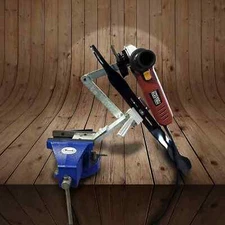 Lawn Mower Blade Sharpener Adjustable for Mulching & Standard Blades MB Machine