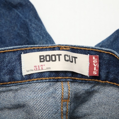 Levis 517 Jeans Mens 34x 29 Bootcut Blue Denim Medium Wash - Picture 8 of 18