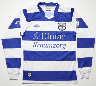 XERXES DZB ROTTERDAM 2019/2020 HOME LONG SLEEVE SHIRT JERSEY KLUPP MENS S SMALL