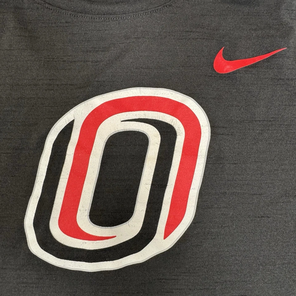 University of Nebraska Mavericks Shirt Mens Extra Large Gray Dri-Fit Nike - Image 4 of 4