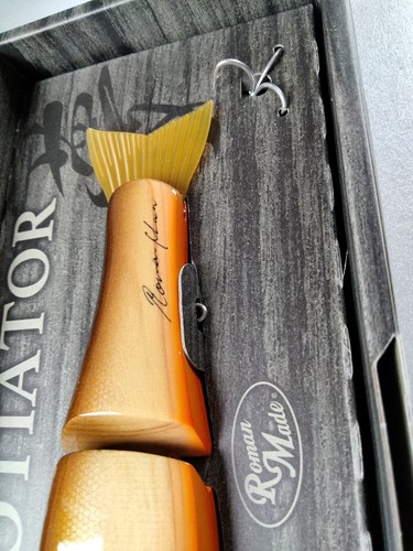LTD Roman Made Negotiator from Japan Big Glide wood swimbait lure NIP new HTF 3 - Picture 11 of 15