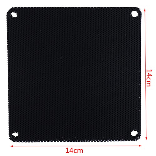 5Pcs 140mm PVC PC Fan Dust Filter Dustproof Case Computer Cooler Cover Mes_yk JW - Bild 6 von 10