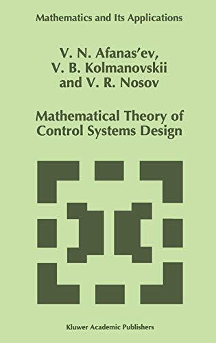 Mathematical Theory of Control Systems Design - Afbeelding 1 van 1