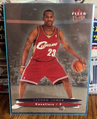 2003 fleer ultra lebron james