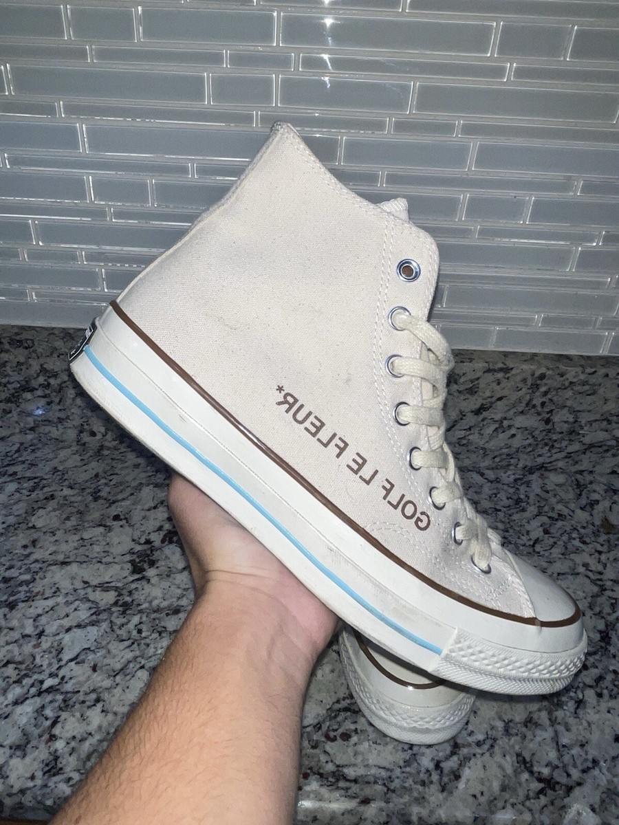 Converse Golf Le Fleur x Chuck 70 High Parchment Canvas GREAT