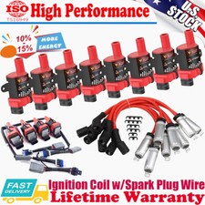 Juego de cables de bobina de encendido y bujía UF262 para Chevy Silverado GMC 4,8 L 5,3 L 6,0 L