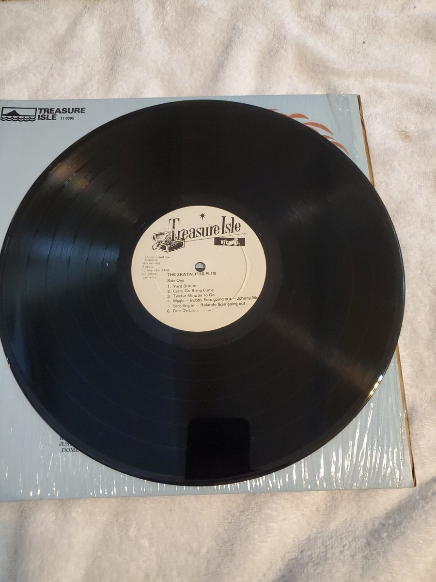 JA Press SKA Reggae LP : The Skatalites Plus ~ Treasure Isle