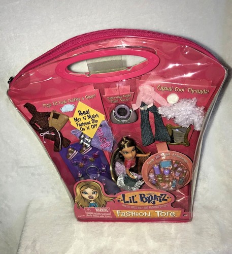 New 2003 MGA Entertainment Lil Bratz Yasmin Fashion Tote Doll & Accessories - Picture 4 of 7