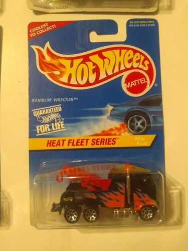 HOT WHEELS FROM 1996 HEAT FLEET SERIES COMPLETE # 1-4 - Picture 5 of 5