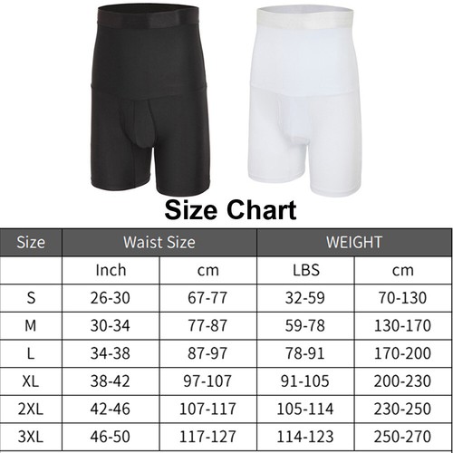 Mens Padded Underwear Pants Hip Butt Lift Boxer Shorts Tummy Control Body Shaper - Picture 30 of 38