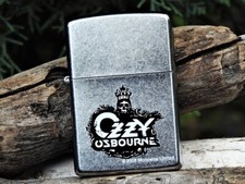 Ozzy Osbourne Zippo Lighter - Black Sabbath - Prince of Darkness - ROCK - RARE