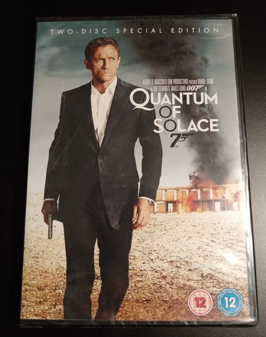 QUANTUM OF SOLACE - DVD (2008) - SPECIAL EDITION - [NEW/SEALED]