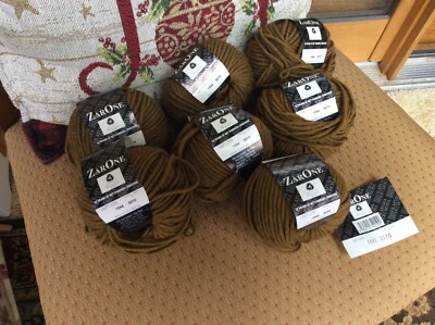 Zarone woolmark blend yarn made in Italy (biella) 420 yards 7 skeins