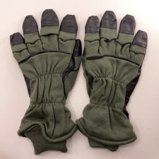 Retro Intermediate Cold Flyer's Gloves Size 10 Green Black By Hawkeye Glove MFG