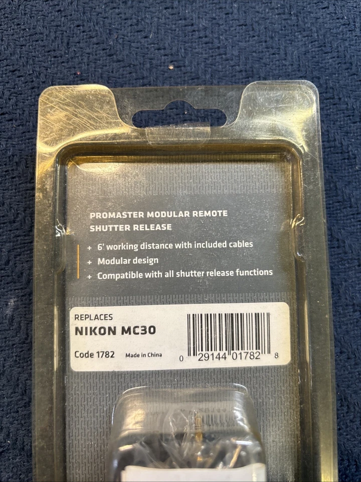 Promaster Wired Remote Shutter Release Cable - Nikon MC30 #1782 - Image 4 of 4