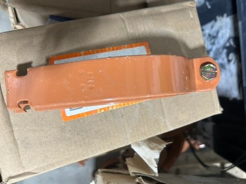 Box of 25- 5" CTS Copper UniStrut Clamp W/Hdwr Lot of 25 New strut clamp