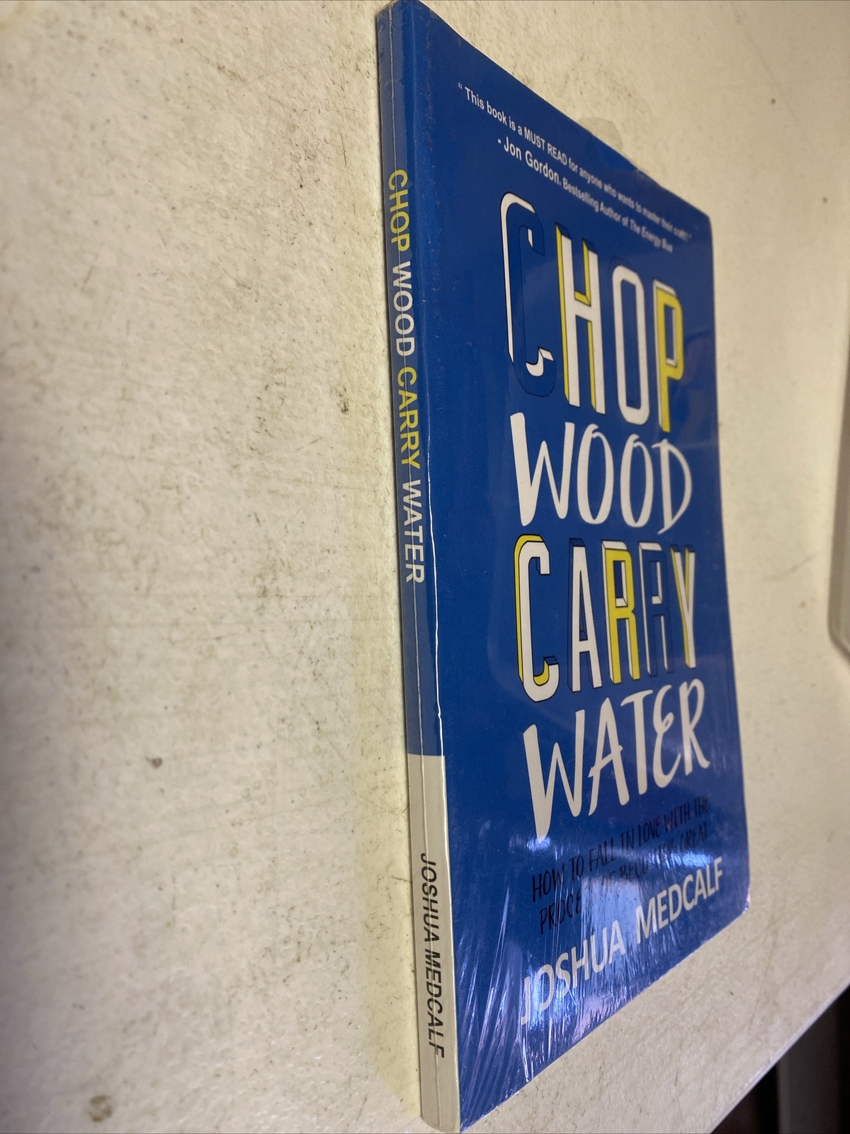 Chop Wood Carry Water : How to Fall in Love with the Process of ...