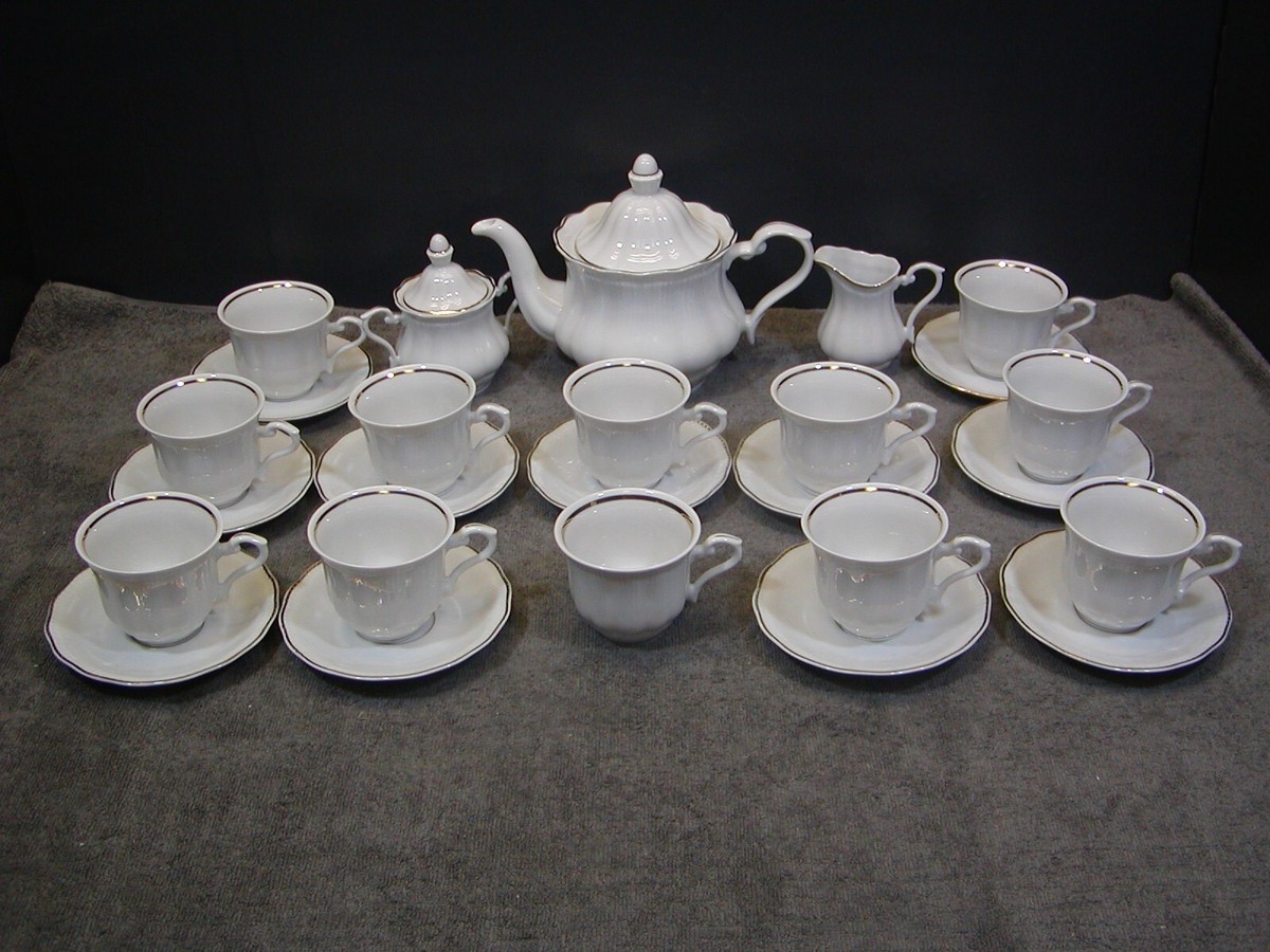 WALBRZYCH POLAND AD 1845 LARGE TEA SET | eBay