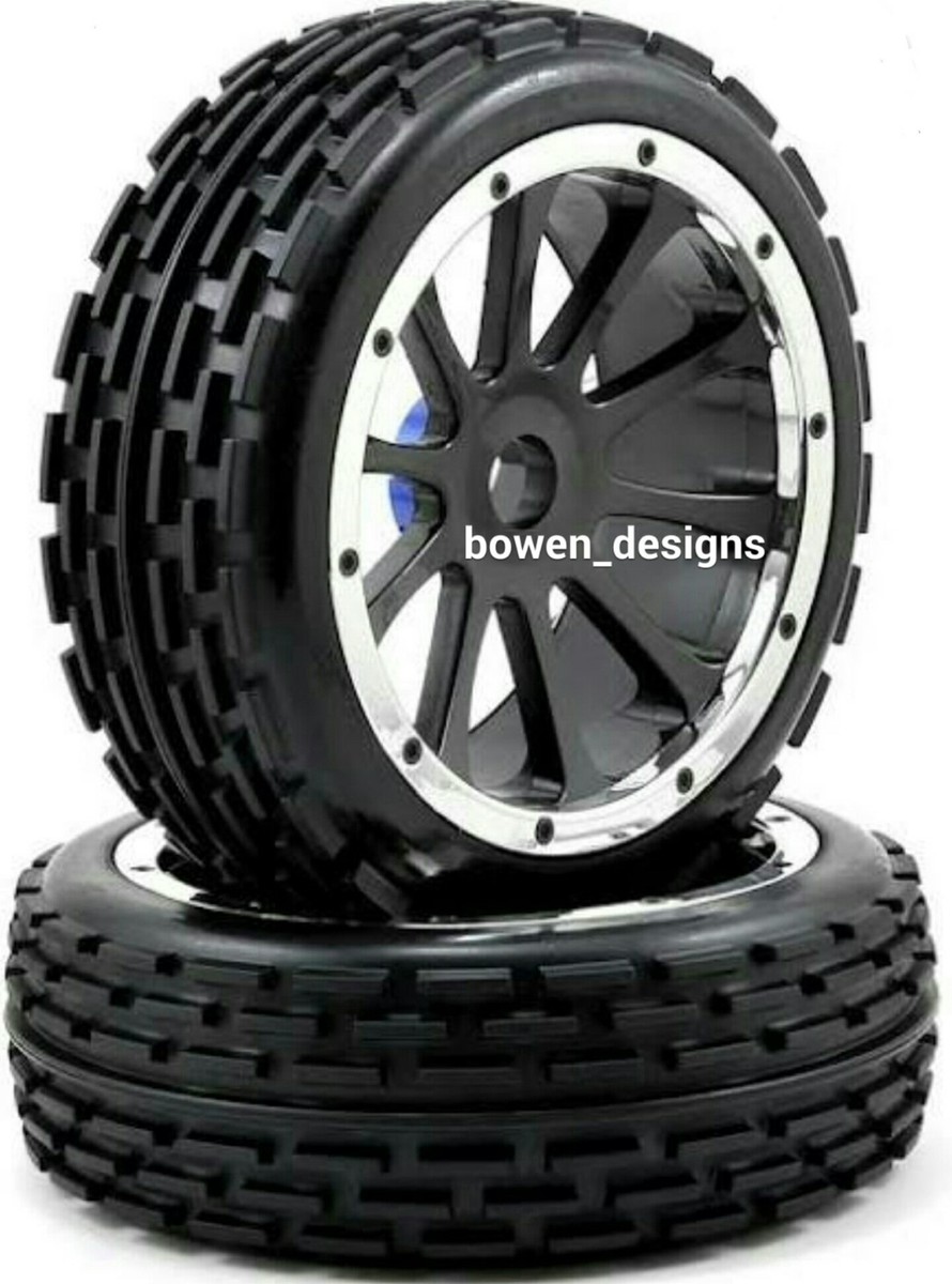 2 Redcat Racing 51023 Front 22mm Hex Wheel Tire Rampage