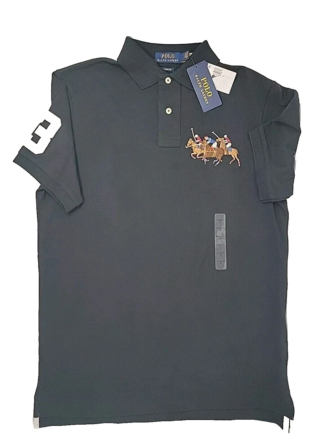 Lauren Ralph Lauren Short Sleeve Black Shirts for Men