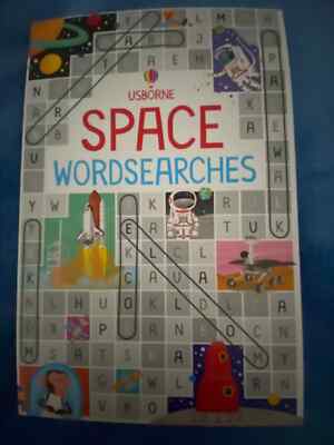 Usborne Space Wordsearches:  by Phillip Clarke - NEW