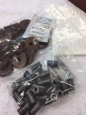 BOSTON GEAR NOS MATCHING SET WORM GEAR 40 TEETH 3/16" AND 1/4" BORES ROBOT CNC