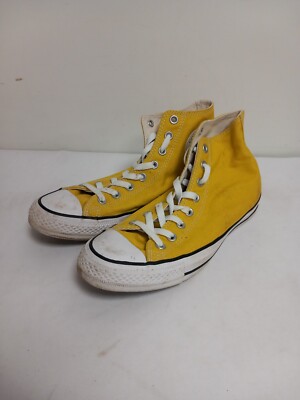Hauts Converse vendre homme en jaune/moutarde UK 8,5