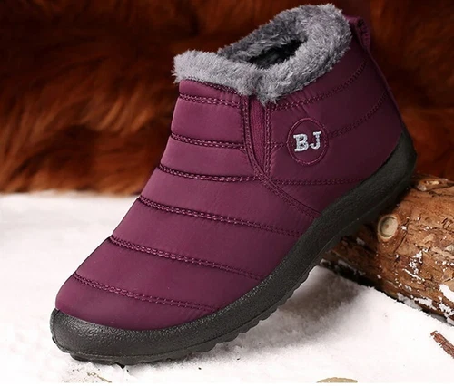 Scarpe Donna Invernali Stivali Scarponcini Pelo Tronchetti fashion Hot - Foto 4 di 20