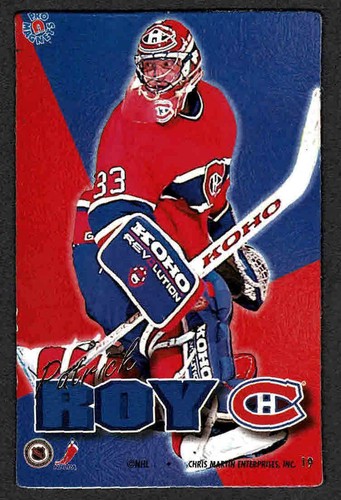 1995-96 imanes profesionales Patrick Roy, imán canadiense Montreal como nuevo - Imagen 2 de 3