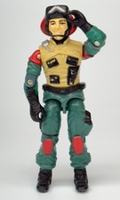 Vintage 1986 G.I. JOE ARAH Lift-Ticket v1 Tomahawk Pilot 3.75” Figure Hasbro