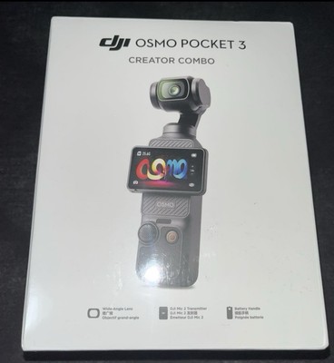 DJI Osmo Pocket 3 Creator Combo 3-Axis Stabilized Camera Handheld